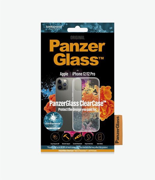 Husa Cover Panzer Clear Case pentru iPhone 12/12 Pro Transparent thumb