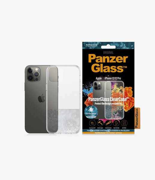 Husa Cover Panzer Clear Case pentru iPhone 12/12 Pro Transparent thumb