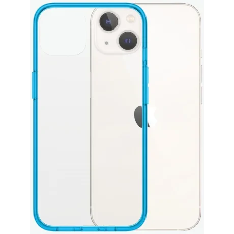 Husa Cover Panzer Clear Case pentru iPhone 13 Albastru