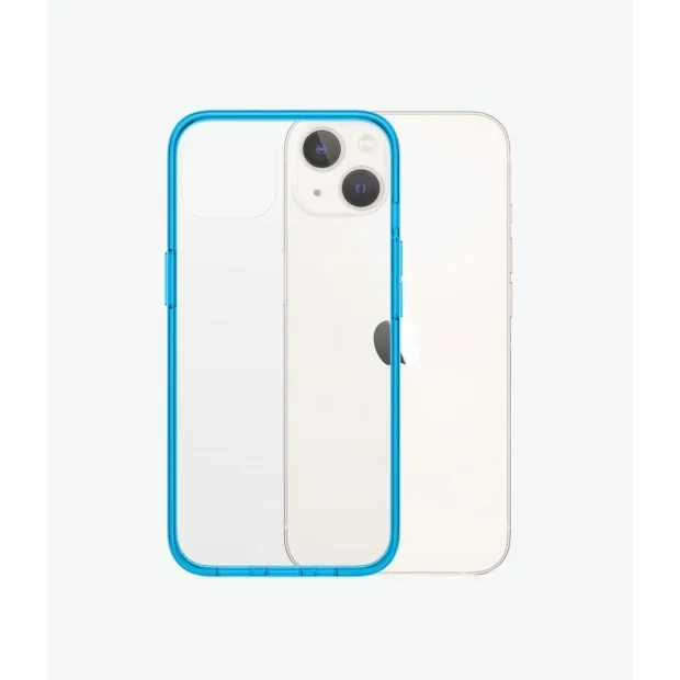 Husa Cover Panzer Clear Case pentru iPhone 13 Albastru