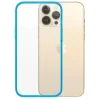 Husa Cover Panzer Clear Case pentru iPhone 13 Pro Max Albastru
