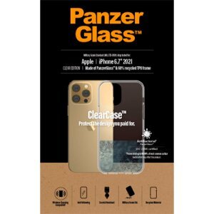 Husa Cover Panzer Clear Case pentru iPhone 13 Pro Max Transparent