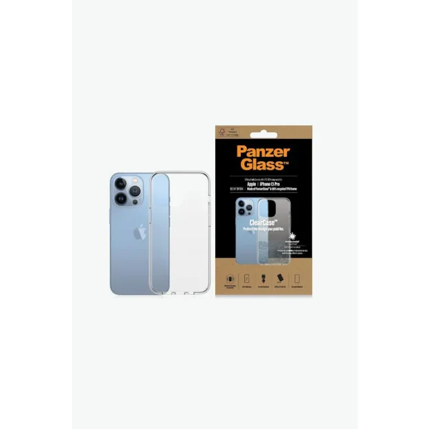 Husa Cover Panzer Clear Case pentru iPhone 13 Pro Transparent