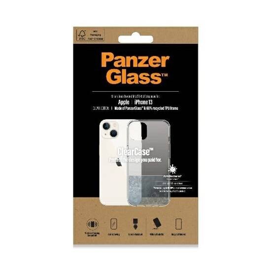 Husa Cover Panzer Clear Case pentru iPhone 13 Transparent thumb