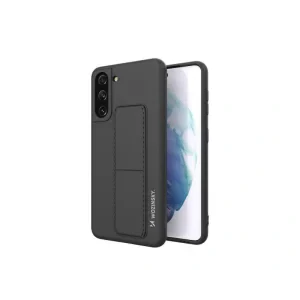 Husa Cover Silicon Wozinsky cu suport pentru Samsung Galaxy S21 5G Negru