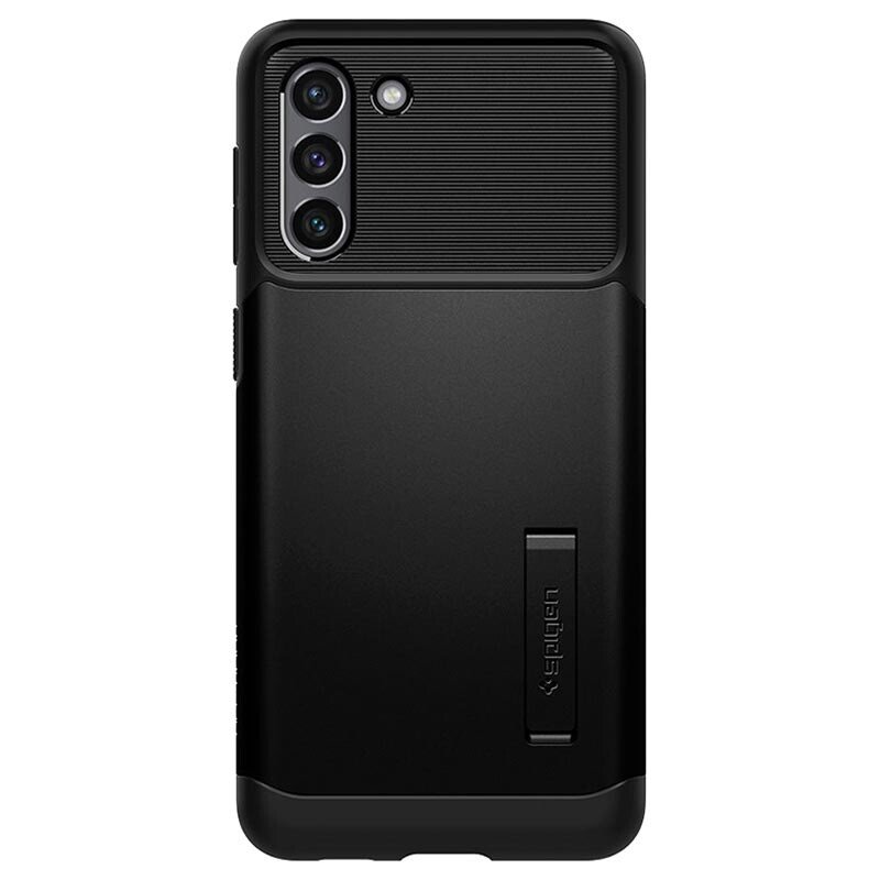 Husa Cover Spigen Slim Armor pentru Samsung Galaxy S21 Plus Black thumb