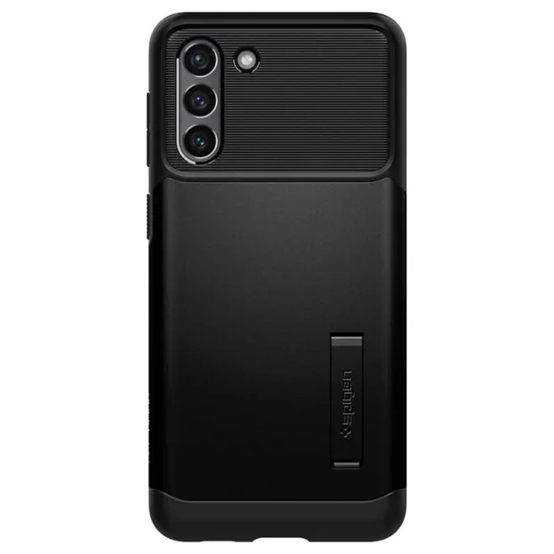 Husa Cover Spigen Slim Armor pentru Samsung Galaxy S21 Plus Black