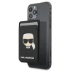 Magnetic Wallet Saffiano Karl Lagerfeld Black