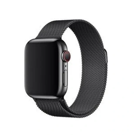 Curea ceas Magnetic Tactical pentru Apple Watch 1/2/3/4/5/6/SE 42/44/45mm Black