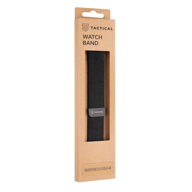 Curea ceas Magnetic Tactical pentru Apple Watch 1/2/3/4/5/6/SE 42/44/45mm Black