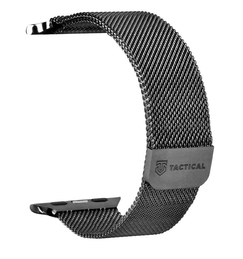 Curea ceas Magnetic Tactical pentru Apple Watch 1/2/3/4/5/6/SE 42/44/45mm Black thumb