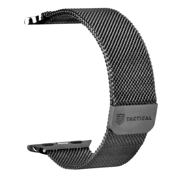 Curea ceas Magnetic Tactical pentru Apple Watch 1/2/3/4/5/6/SE 42/44/45mm Black