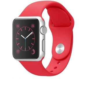 Curea ceas Silicon Tactical pentru Apple Watch 1/2/3/4/5/6/SE 42/44/45mm Red