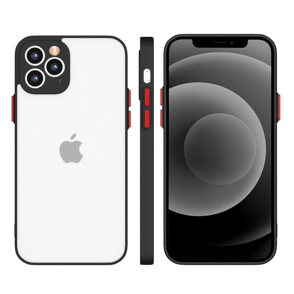 Husa Cover Silicon Milky pentru iPhone 13 Rama Negru thumb