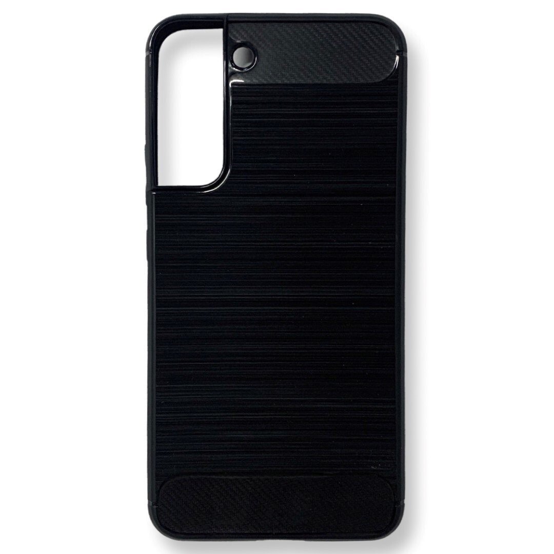 Husa Cover Silicon Carbon pentru Samsung Galaxy S22 Plus Negru thumb