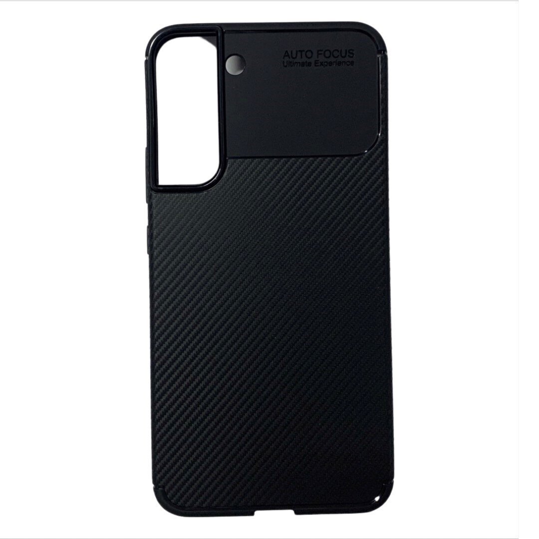 Husa Cover Silicon Carbon Vennus pentru Samsung Galaxy S22 Negru thumb