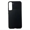 Husa Cover Silicon Carbon Vennus pentru Samsung Galaxy S22 Plus Negru