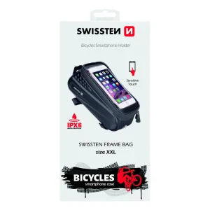 Husa Universala Swissten Watherproof pentru Bicicleta Negru