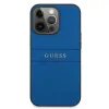 Husa Cover Guess Leather Saffiano pentru iPhone 13 Pro Blue