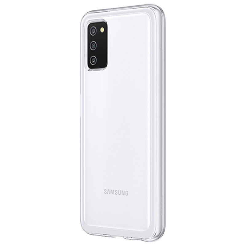 Husa Cover Silicon Slim pentru Samsung Galaxy A03s Transparent thumb