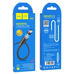 Cablu Date Type C Hoco X52 Sereno magnetic 1m Negru