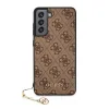 Husa Cover Guess 4G Charms pentru Samsung Galaxy S21 FE Brown