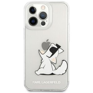 Husa Cover Karl Lagerfeld Choupette Fun pentru iPhone 13 Pro Clear