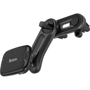 Suport Auto Hoco CA68 Sagittarius Magnetic Double Air Vent Negru
