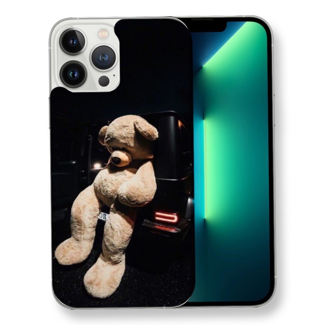 Husa Fashion Mobico pentru iPhone 13 Pro Max Teddy Bear In The Car thumb
