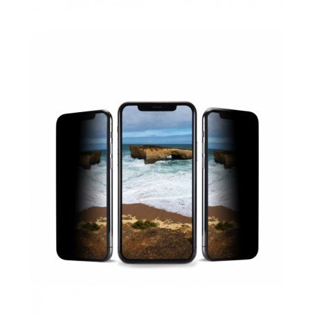 Folie Sticla iPhone 11 Negru PRIVACY HARDGLASS MAX 3MK thumb