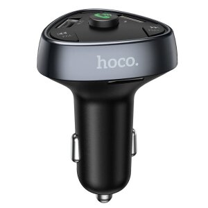Modulator FM Hoco E51 Wireless + Incarcator Auto Negru