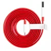 Cablu Date Type-C OnePlus Wrap Charge 1.5m Bulk Rosu