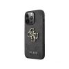 Husa Cover Guess Silicone Metal Logo pentru iPhone 12 Pro Max Grey