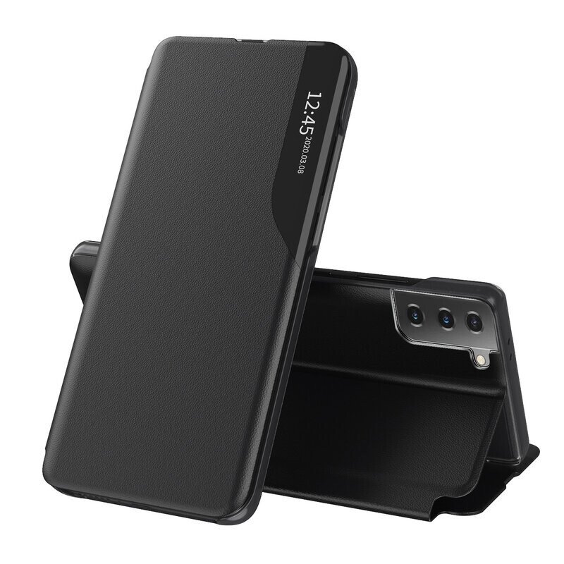 Husa Book Smart View pentru Samsung S21 FE Negru thumb