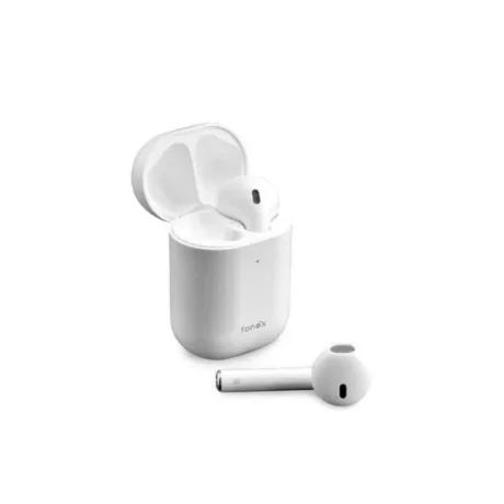 Casti Bluetooth Fonex Wireless Earbuds BH92W Alb