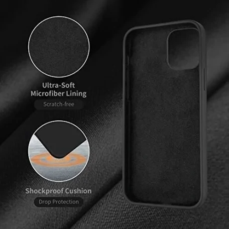Husa Cover Hard Fun pentru iPhone 13 Negru