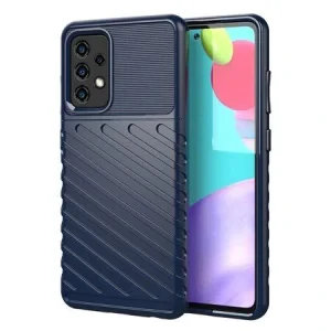 Husa Cover Silicon Carbon pentru Samsung Galaxy S21 FE Albastru