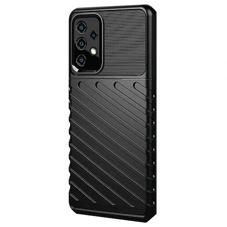 Husa Cover Silicon Carbon pentru Samsung Galaxy S21 FE Negru thumb