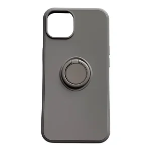 Husa Cover Silicon Finger Grip pentru Iphone 12/12 Pro Gri