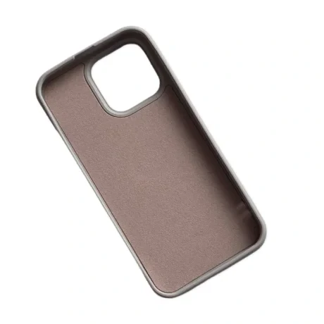 Husa Cover Silicon Finger Grip pentru Iphone 12/12 Pro Gri