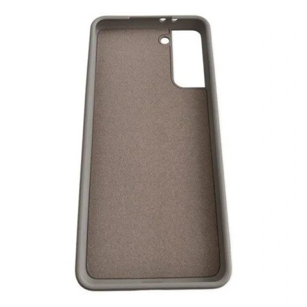 Husa Cover Silicon Finger Grip pentru Samsung S21 Ultra Gri