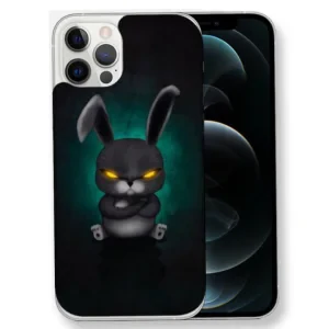 Husa Fashion Mobico pentru iPhone 13 Pro Max Angry Rabbit