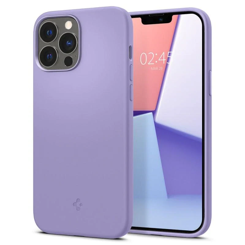 Husa Cover Spigen Silicone Fit pentru iPhone 13 Pro Iris Purple thumb