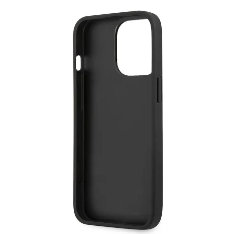 Husa Cover Karl Lagerfeld Saffiano K&amp;C Heads pentru iPhone 13 Pro Black