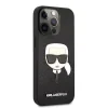 Husa Cover Karl Lagerfeld Saffiano K&amp;C Heads pentru iPhone 13 Pro Black