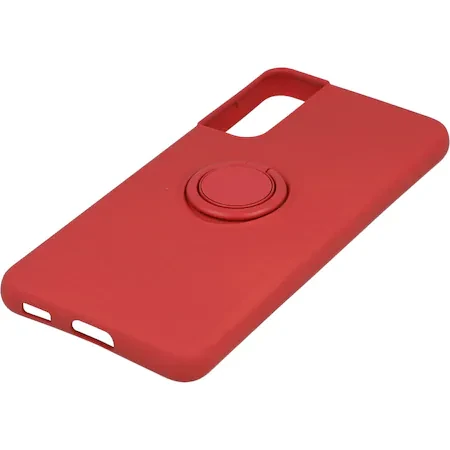 Husa Cover Silicon Finger Grip pentru Samsung S22 Plus Rosu thumb