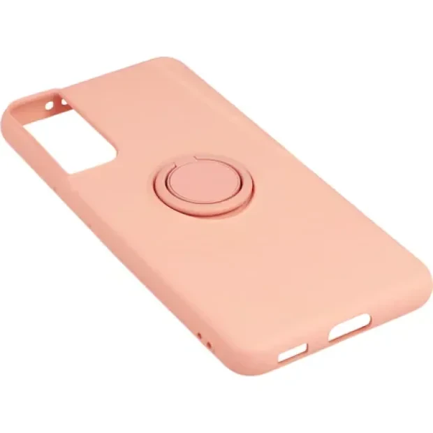 Husa Cover Silicon Finger Grip pentru Samsung S22 Roz