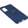 Husa Cover Silicon Finger Grip pentru Samsung S22 Ultra Albastru