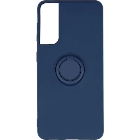 Husa Cover Silicon Finger Grip pentru Samsung S22 Ultra Albastru