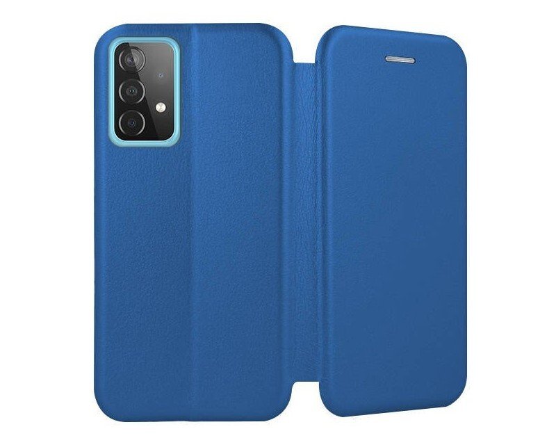 Husa Book OC Piele Ecologica pentru Samsung Galaxy A52/A52 5G Albastru thumb